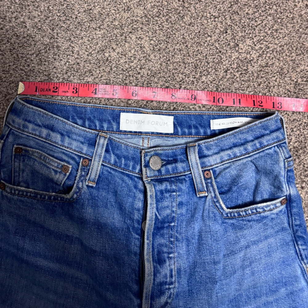 Denim Forum “Arlo High Rise Straight” Jeans - Picture 9 of 11